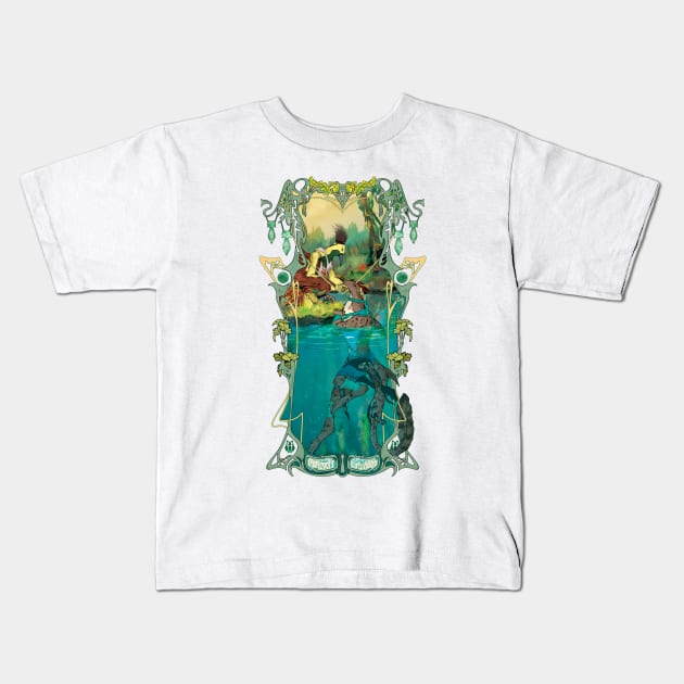 Svarasika & Vadavanala - My Lovely Forbidden 04 Kids T-Shirt by Hynvale